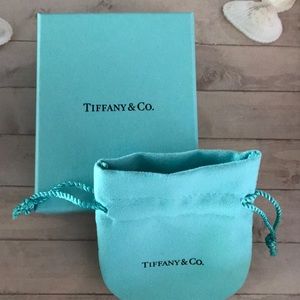 authentic Tiffany & Co. box and bag